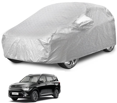 Caronix Car Cover For Kia Carens (With Mirror Pockets)(Silver)