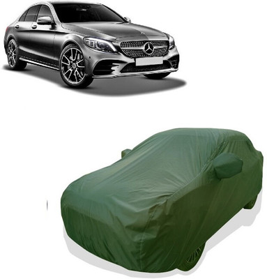Tricway Car Cover For Mercedes Benz C-Class (With Mirror Pockets)(Green)