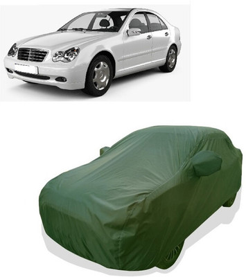 Tricway Car Cover For Mercedes Benz C-Class W203 (With Mirror Pockets)(Green)