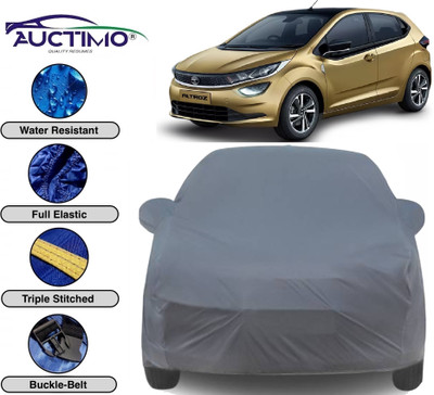 AUCTIMO Car Cover For Tata Altroz (With Mirror Pockets)(Grey)