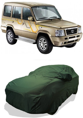 Coxtor Car Cover For Tata Sumo Gold CX PS BSIII (With Mirror Pockets)(Green)
