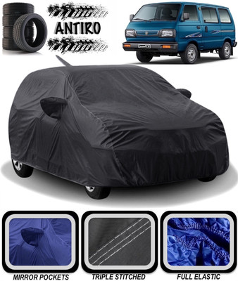 ANTIRO Car Cover For Maruti Suzuki Omni (With Mirror Pockets)(Multicolor)