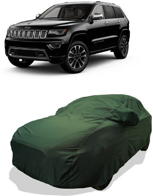Coxtor Car Cover For Jeep Grand Cherokee Limited 4X4 Diesel (With Mirror Pockets)(Green)