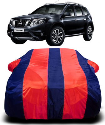 XOCAVO Car Cover For Nissan Terrano (With Mirror Pockets)(Multicolor)