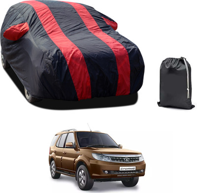 PAGORA Car Cover For Tata Safari Storme (With Mirror Pockets)(Red)