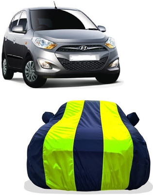Tricway Car Cover For Hyundai i10 Magna 1.1L (With Mirror Pockets)(Yellow)