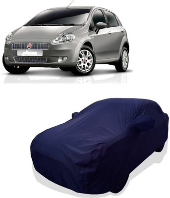 Tricway Car Cover For Fiat Punto Emotion 1.4L (With Mirror Pockets)(Blue)