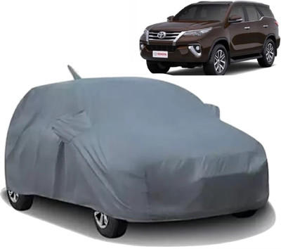 KULTEX Car Cover For Toyota Fortuner Old (With Mirror Pockets)(Grey)