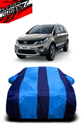 J S R Car Cover For Tata Hexa (With Mirror Pockets)(Blue)