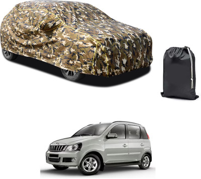 PAGORA Car Cover For Mahindra Quanto (With Mirror Pockets)(Yellow, For 2019, 2020, 2021, 2022, 2023 Models)