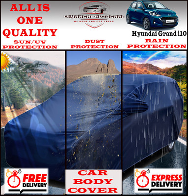 Tamanchi Autocare Car Cover For Hyundai Grand i10(Blue)