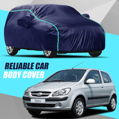 R Rayvin Star Car Cover For Hyundai Getz (With Mirror Pockets)(Multicolor)