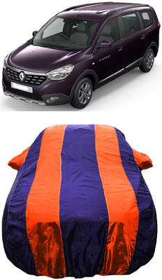 Wegather Car Cover For Renault Lodgy Stepway 85PS RXL 8S Diesel (With Mirror Pockets)(Orange)
