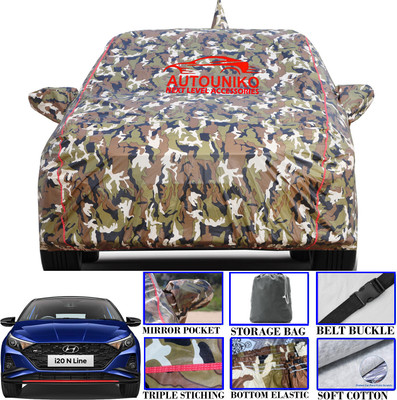 autouniko Car Cover For Hyundai i20, i20 Active, i20 Active 1.2 S, i20 Active S Petrol (With Mirror Pockets)(Multicolor)