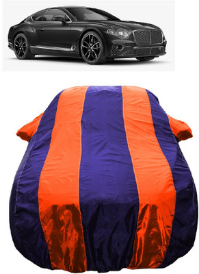 Wegather Car Cover For Bentley Continental GT V8 S Convertible Black ED Petrol (With Mirror Pockets)(Orange)