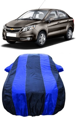 Wegather Car Cover For Chevrolet Sail 1.3TCDi LS (With Mirror Pockets)(Blue)