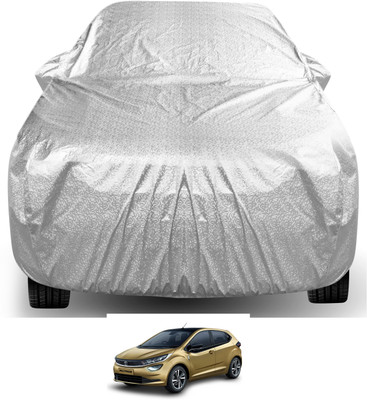 Auto Hub Car Cover For Tata Altroz (With Mirror Pockets)(Multicolor)