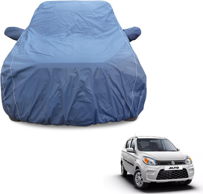 AUTOFIT Car Cover For Maruti Alto 800 (With Mirror Pockets)(Blue)