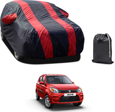 PAGORA Car Cover For Maruti Suzuki Alto K10 (With Mirror Pockets)(Red)