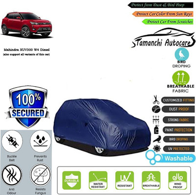 Tamanchi Autocare Car Cover For Mahindra XUV300 W4 Diesel(Blue)