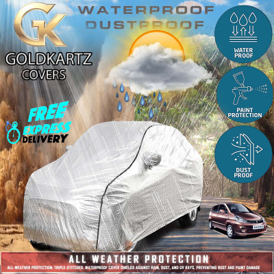 Tamanchi Autocare Car Cover For Maruti Suzuki Zen Estilo (With Mirror Pockets)(Gold)