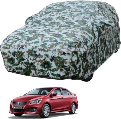 MOCKHE Car Cover For Maruti Ciaz (With Mirror Pockets)(Multicolor)