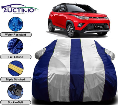 AUCTIMO Car Cover For Mahindra KUV100 (With Mirror Pockets)(Multicolor)