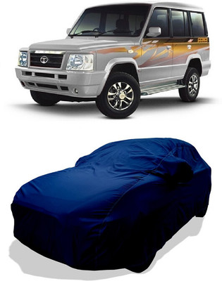Coxtor Car Cover For Tata Sumo Gold EX (With Mirror Pockets)(Blue)