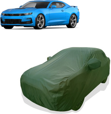 Tricway Car Cover For Chevrolet Camaro 2.5L (With Mirror Pockets)(Green)