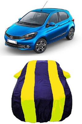 Wegather Car Cover For Tata Tiago 1.2 Revotron XT (With Mirror Pockets)(Yellow)