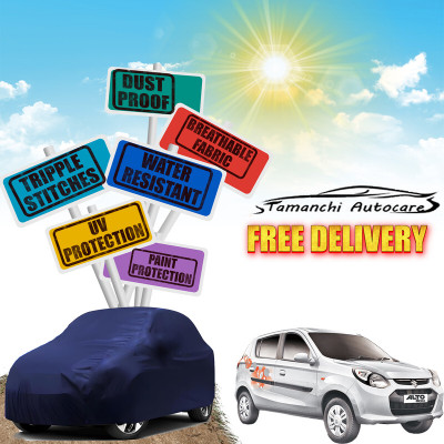 Tamanchi Autocare Car Cover For Maruti Suzuki Alto 800(Blue)