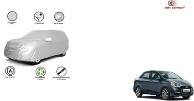 Auto Oprema Car Cover For Hyundai Xcent (With Mirror Pockets)(Silver, For 2016, 2017, 2018, 2019, 2020, 2021, 2022 Models)