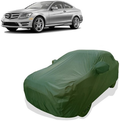 Tricway Car Cover For Mercedes Benz C-Class Grand (With Mirror Pockets)(Green)