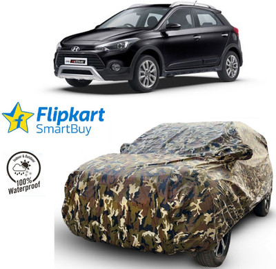 Flipkart SmartBuy Car Cover For Hyundai i20 Active (With Mirror Pockets)(Multicolor)