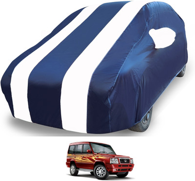 MOCKHE Car Cover For Tata Sumo Gold (With Mirror Pockets)(White)