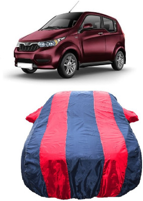Wegather Car Cover For Mahindra e2oPlus P6 (With Mirror Pockets)(Red)