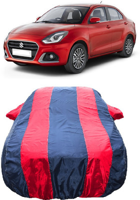 Wegather Car Cover For Maruti Suzuki Swift Dzire EX (With Mirror Pockets)(Red)