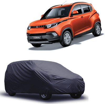ROYAL AUTO MART Car Cover For Mahindra KUV100 (Without Mirror Pockets)(Grey)