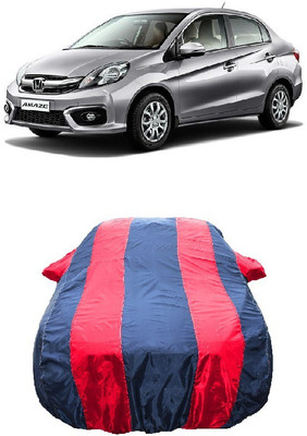 Wegather Car Cover For Honda Amaze SX i-VTEC(Red)