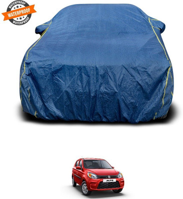 CODOKI Car Cover For Maruti Suzuki Alto K10 (With Mirror Pockets)(Blue)