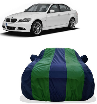 Tricway Car Cover For BMW E-Class E90 (With Mirror Pockets)(Green)