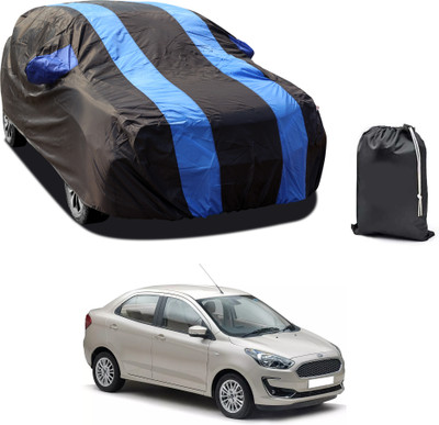 PAGORA Car Cover For Ford Aspire (With Mirror Pockets)(Blue)