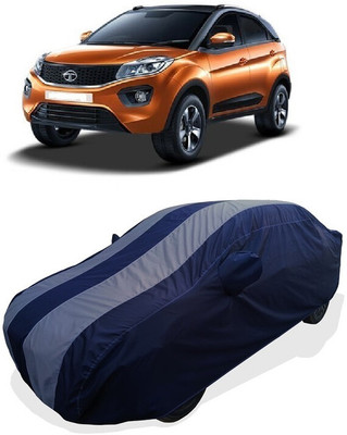 Coxtor Car Cover For Tata Nexon 1.2 Revotron XT (With Mirror Pockets)(Grey)