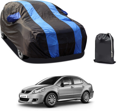 CODOKI Car Cover For Maruti Suzuki SX4 (With Mirror Pockets)(Blue)