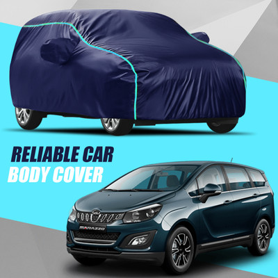 S Shine Max Car Cover For Mahindra Marazzo (With Mirror Pockets)(Multicolor)