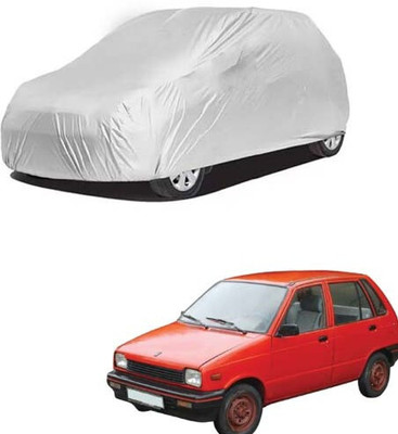 HMS Car Cover For Maruti Suzuki 800(Silver)