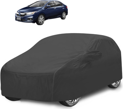 Caronix Car Cover For Honda New City (With Mirror Pockets)(Grey)