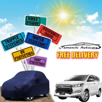 Tamanchi Autocare Car Cover For Toyota Innova Crysta(Blue)