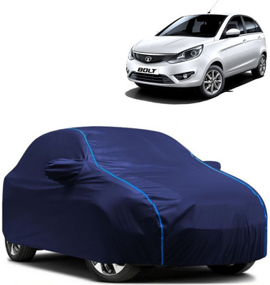 WSK Car Cover For Tata Bolt Revotron XT (With Mirror Pockets)(Blue)