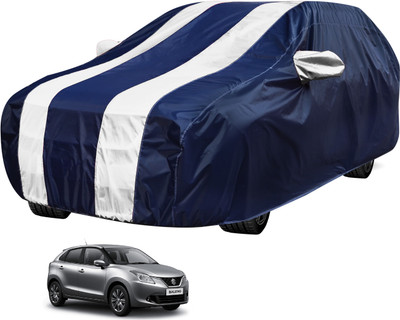 Auto Hub Car Cover For Mahindra Bolero (Without Mirror Pockets)(Black, White)